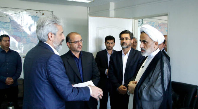 رئیس دادگاه عالی انتظامی قضات از مجتمع قضائی کارکنان دولت بازدید کرد