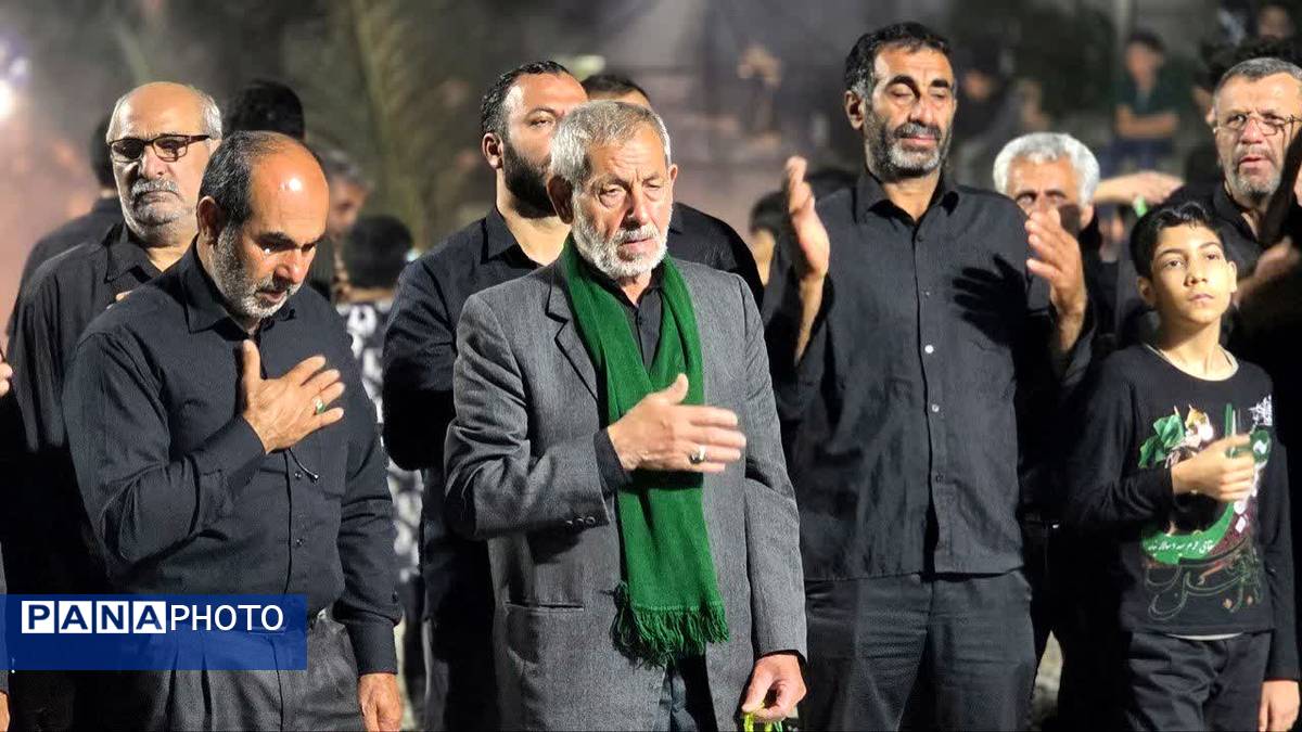 شام غریبان امام حسین (ع) در روستای گلافشان قائمشهر