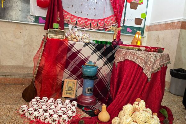 یلدا؛ پیوند شادی و فرهنگ در دبستان شهید آقچه‌لو 