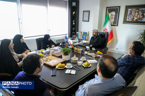 نشست مشترک مدیران سازمان آموزش و پرورش استثنایی کشور و خبرگزاری پانا