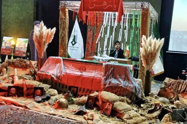 مراسم باشکوه یادبود شهدای ۱۲ روزه در شهرستان تربت جام