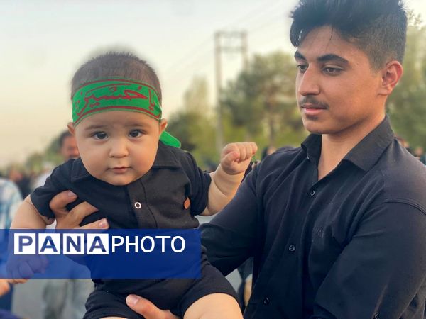 پیاده روی جاماندگان اربعین در کاشمر