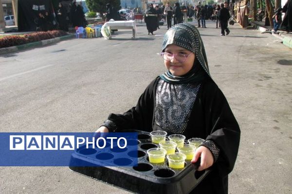 از غرفه‌های فرهنگی تا خدمت‌رسانی مردمی؛ پیشوا در سوگ رضوی