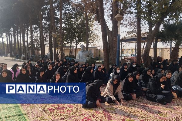 مراسم عزاداری شهادت حضرت زهرا(س) در مدارس کهریزک 