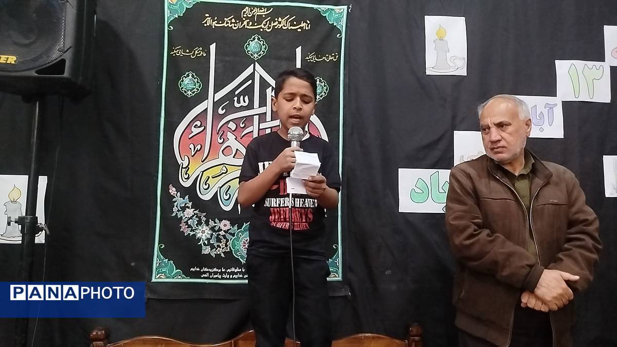 تجدید پیمان انقلاب و اهل بیت (ع) در دبستان شهید پسندیده فدافن