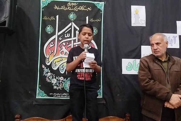 تجدید پیمان انقلاب و اهل بیت (ع) در دبستان شهید پسندیده فدافن