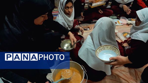 ضیافت افطاری ماه رمضان به میزبانی دبستان شطیطه۲ نیشابور