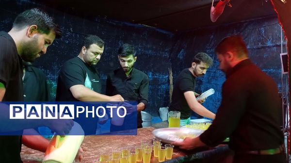 عزاداری مردم شهر تیتکانلو در شب‌های محرم