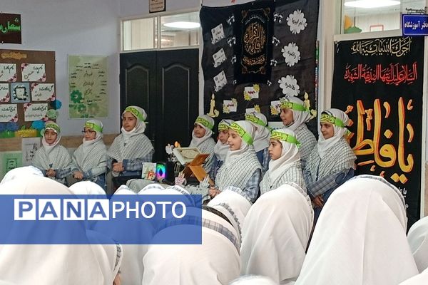 جلوه‌های عشق و ماتم فاطمی دانش‌آموزان ورامینی