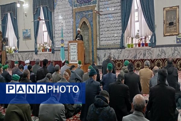 اقامه نماز جمعه در شهر بار نیشابور