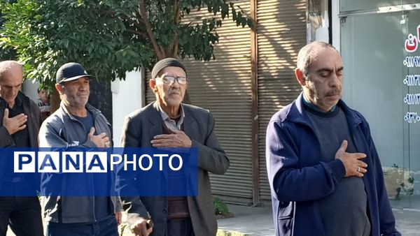 زنجیر زنی و دسته‌روی شهادت حضرت فاطمه زهرا در محمودآباد