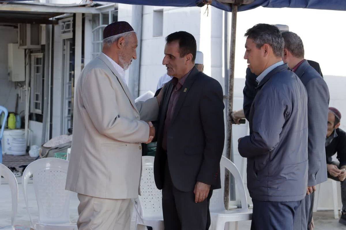 دیدار سرپرست دانشگاه فرهنگیان گلستان با خانواده زنده‌یاد صابر کاظمی