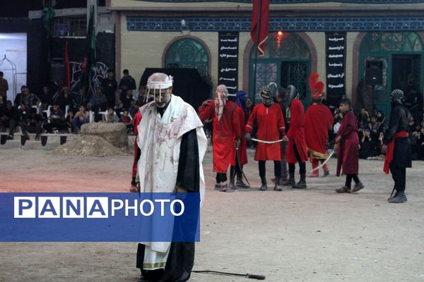 آیین تعزیه‌خوانی عاشورا حسینی در پشته ایسین