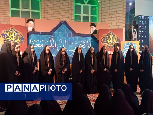 مراسم معنوی اعتکاف در مجموعه رستگاران شهرستان برخوار  
