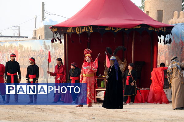 بازآفرینی نوجوان کربلا زیر آسمان لامرد