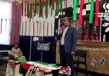 یادواره‌ شهدا در مدرسه‌ شهید تقی‌پور ورزنه