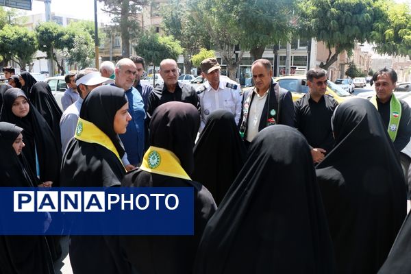 بازدید مشاور وزیر از موکب‌های سازمان دانش‌آموزی آذربایجان غربی