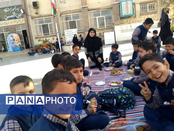 اردوی درون‌ مدرسه ای دبستان حضرت قاسم (ع) به مناسبت روز جهانی کودک 