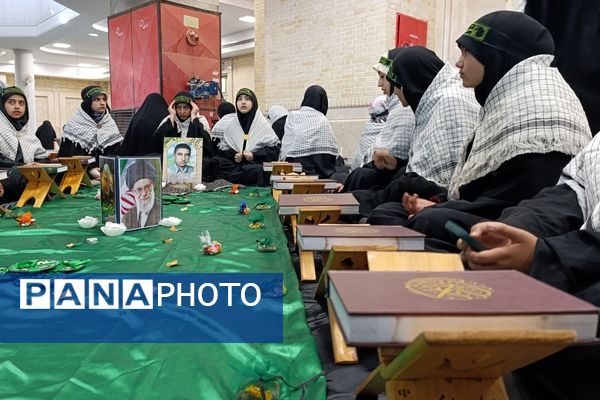 گردهمایی دانش‌آموزان بسیجی در طرح میقات صالحین