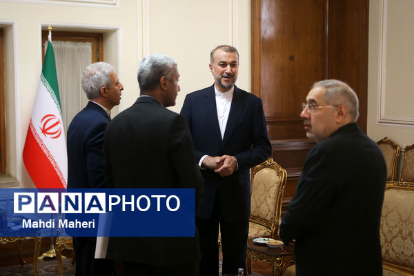 دیدار وزیر صنایع آفریقای مرکزی با وزیر امور خارجه