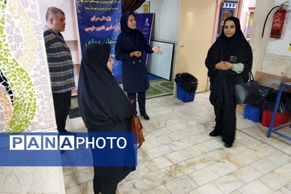 گامی در مسیر توسعه علمی؛ بازدید کارشناسان اداره کل از پژوهش‌سرای پیشوا