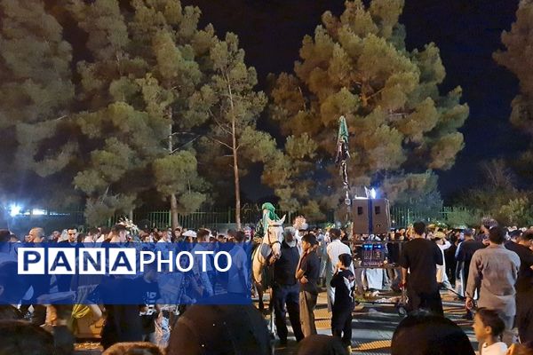 شهر پیشوا غرق در شور حسینی؛ طنین لبیک یا حسین در کوچه‌پس‌کوچه‌های دیار عاشقان