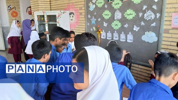 انتخابات شورای دانش‌آموزی دبستان شهید مطهری فین 