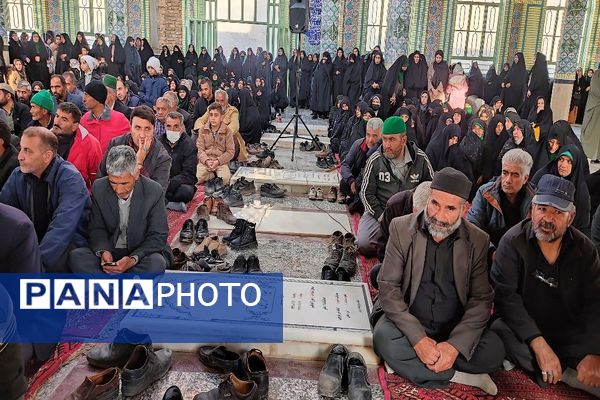 حضور شهید گمنام فاطمی در شهر بار نیشابور