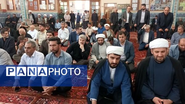 مراسم تکریم و معارفه امام جمعه شهرستان اهر با حضور نماینده ولی فقیه در آذربایجان شرقی 