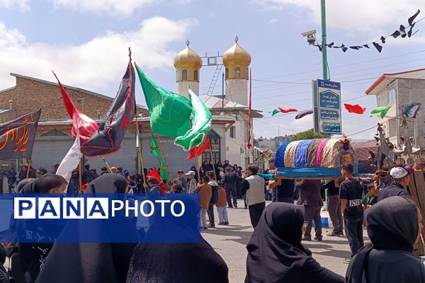 آیین عزاداری عاشورای حسینی در خوجین شهرستان خلخال