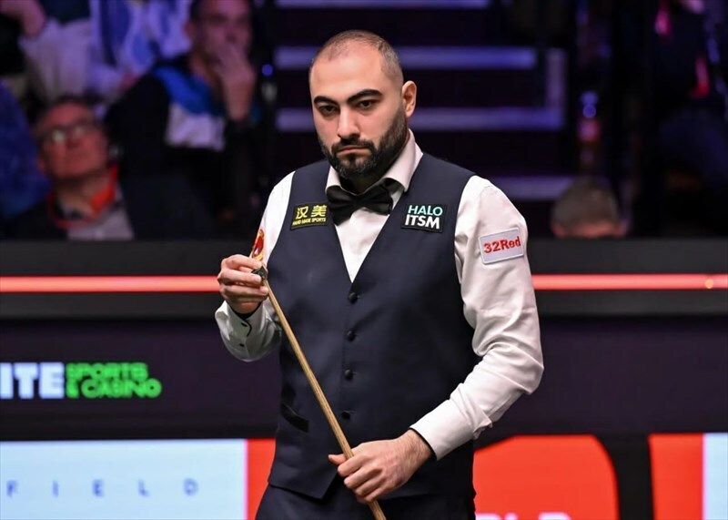 شکست وفایی مقابل مارک سلبی و حذف از یک هشتم نهایی اسنوکر آزاد اسکاتلند