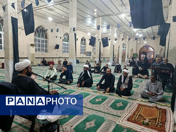 سوگ خورشید خراسان در حاجی‌آباد عزاداری شهادت امام رضا(ع)