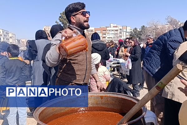 برگزاری جشنواره پخت سمنو در بجنورد 