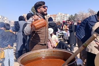 برگزاری جشنواره پخت سمنو در بجنورد 