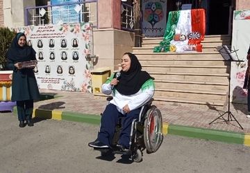  المپیاد ورزشی در مدرسه هیات امنای فرزانگان شهرستان ملارد