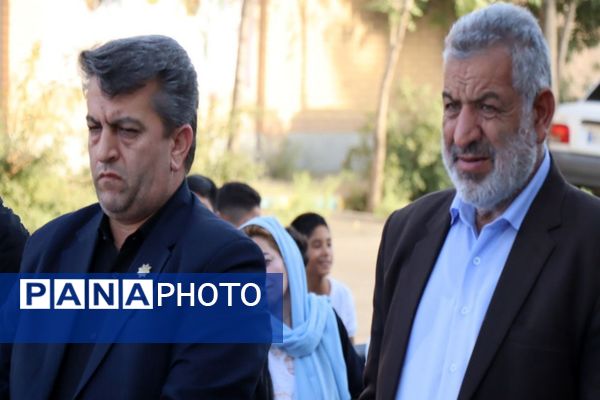 آیین افتتاح کلاس ورزش مدرسه ۲۲ بهمن روستای مندکان شهرستان پاکدشت  