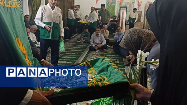حضور کاروان زیر سایه خورشید در محمودآباد 
