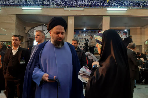 حضور استاندار تهران در شعب اخذ رای انتخابات 1402