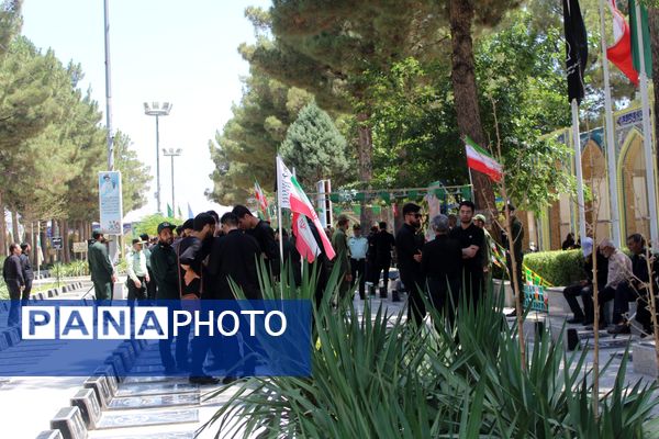 مراسم تشییع و تدفین پیکر مطهر شهید امنیت در شهرستان نیشابور 