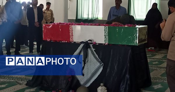 شهید گمنام مهمان مردم روستای رضوان شد