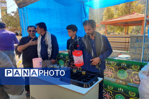 پذیرایی موکب‌ها از جاماندگان اربعین حسینی در دیشموک