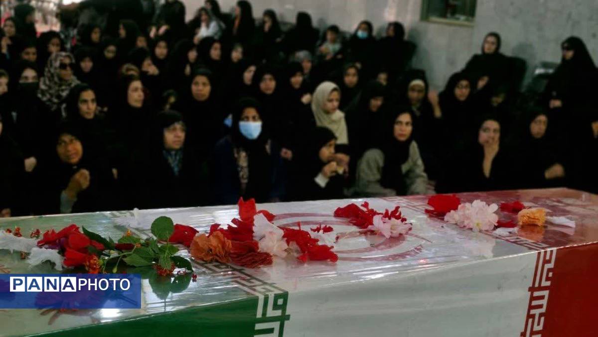 گالیکش میزبان شهید گمنام در شب شهادت حضرت زهرا(س)