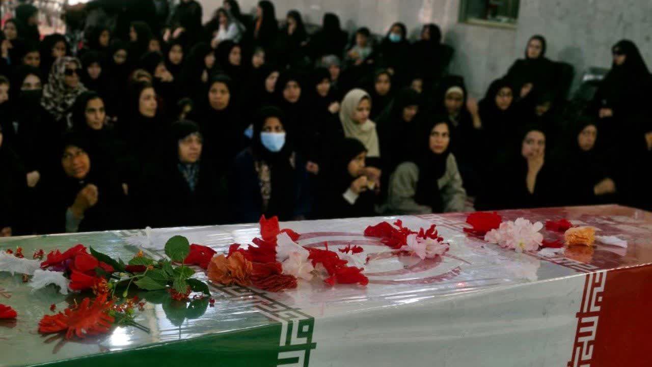 گالیکش میزبان شهید گمنام در شب شهادت حضرت زهرا(س)