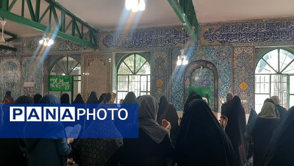 مراسم باشکوه ختم صلوات به مناسبت میلاد پیامبر (ص) در مسجد امام سجاد (ع) شازند