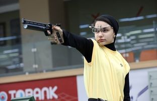 شلیک موفق دختر ایرانی به برنز  قهرمانی آسیا؛ارشدنیا ششم شد