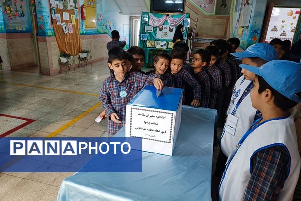 انتخابات سفیران سلامت و آغاز به‌کار «سفیران سلامت» در دبستان علامه طباطبایی