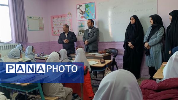 بازدید شورای اجتماعی محله لشکر از دبستان پنجم مهر