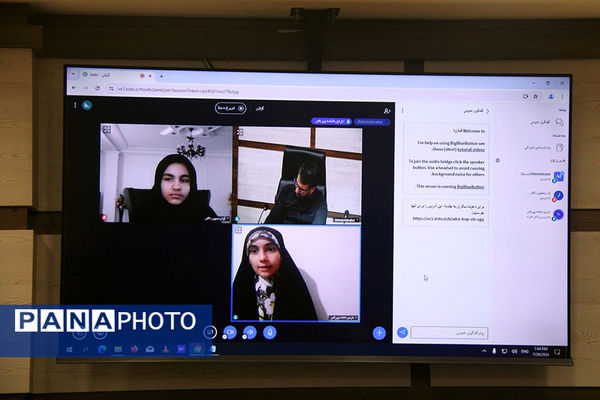 گفت‌وگوی صمیمی مدیرعامل خبرگزاری پانا با دانش‌آموزخبرنگاران استان‌ها
