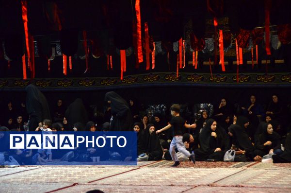 مراسم عزاداری هیئت فرهنگیان در نیشابور 