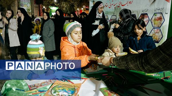 موکب  فرهنگی کودکان در شهرستان کاشمر 